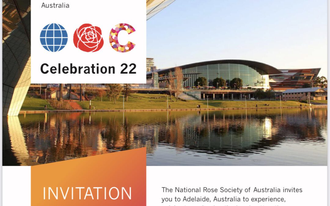 WFRS 19th World Rose Convention –  27. Oktober – 3. November 2022